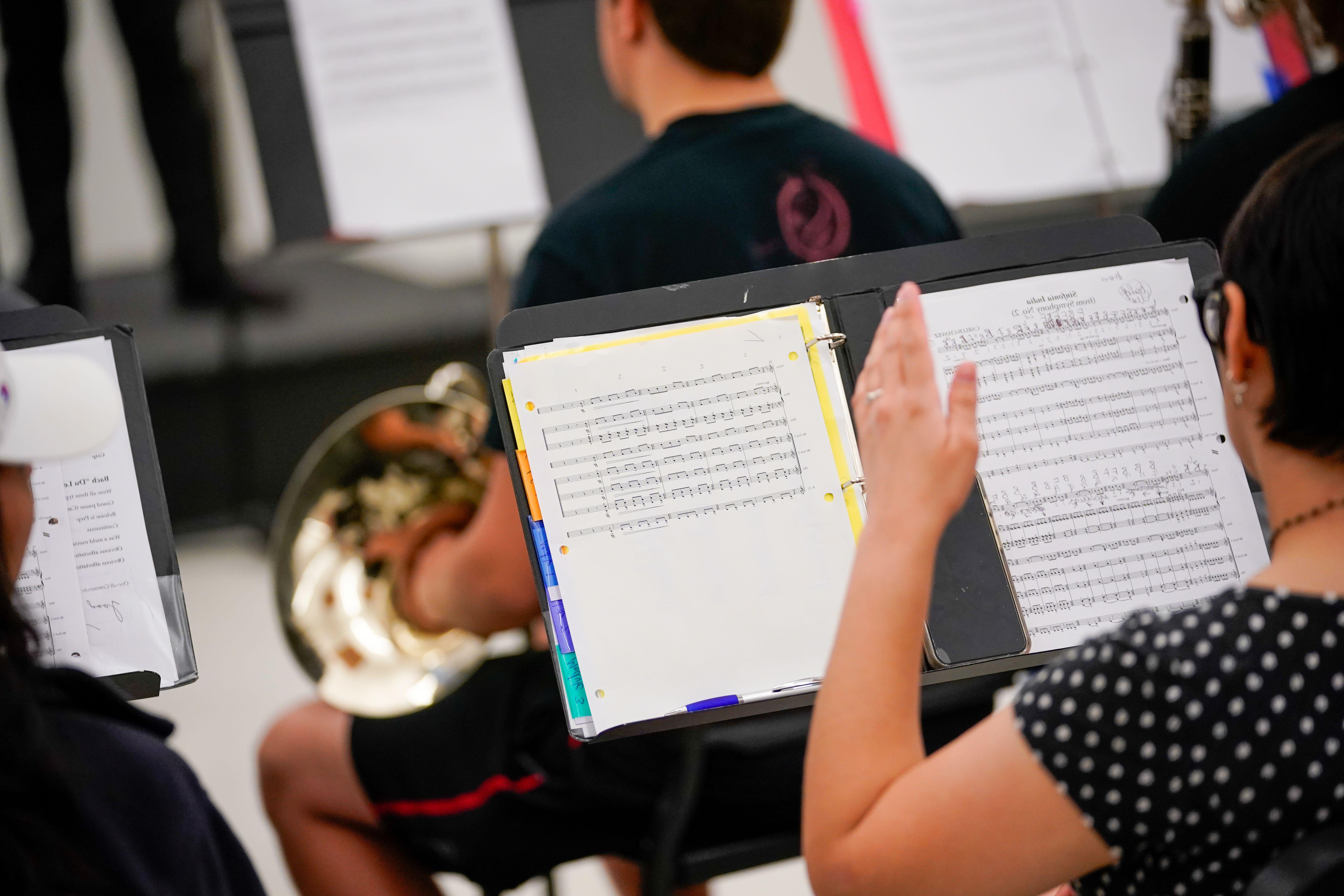 UIW Students Learning Music