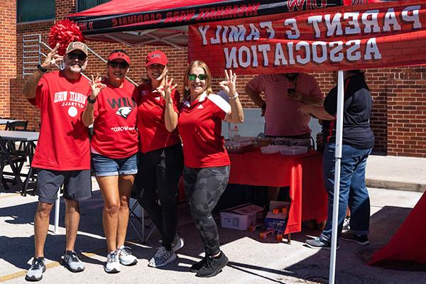 Parents at UIW event